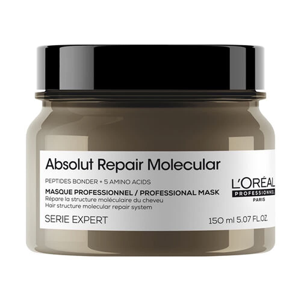 L`Oreal Professionnel Serie Expert Absolut Repair Molecular Профессиональная маска концентрированная "Absolut Repair Molecular" гаммы "Serie Expert" марки L`Oreal Professionnel, 150 мл.