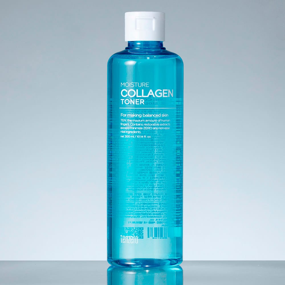 Увлажняющий, укрепляющий тонер для лица Tenzero Moisture Collagen Toner, 300 мл - фото 4