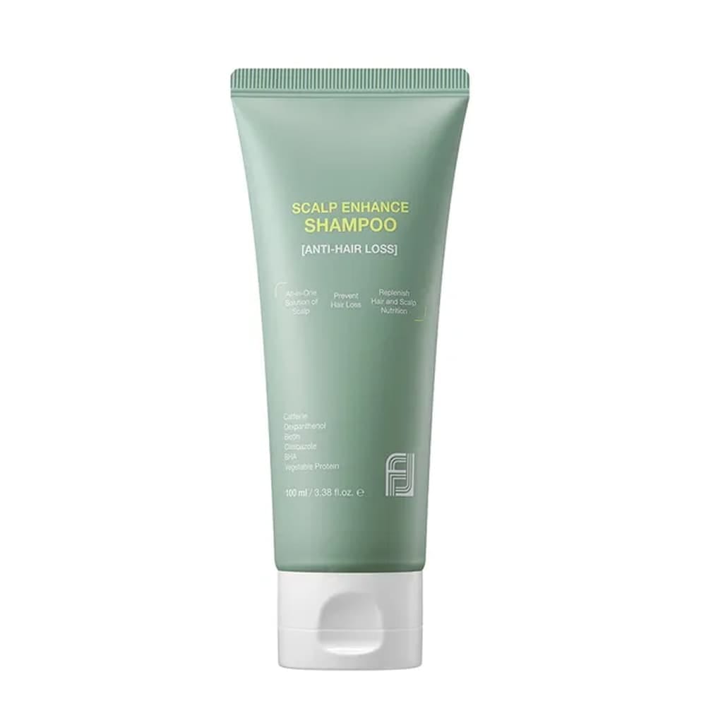 Укрепляющий шампунь для волос с кофеином Floland Scalp Enhance Shampoo