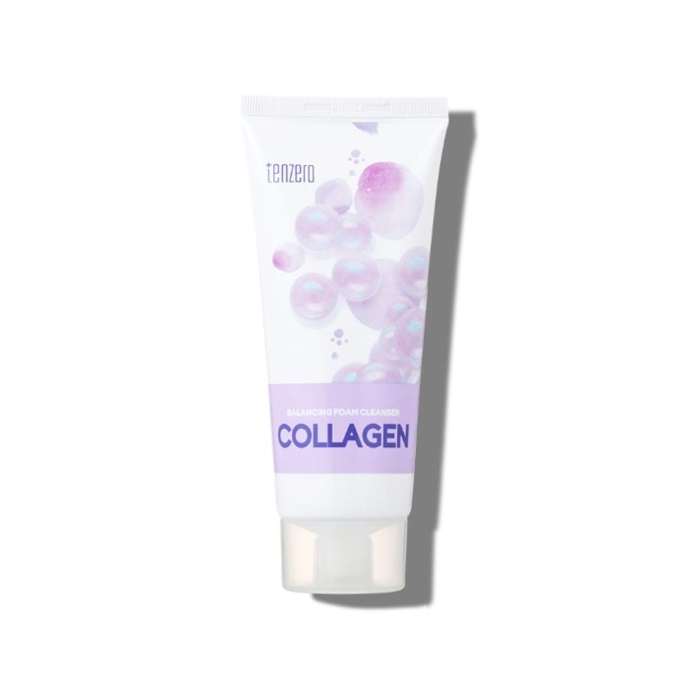 Крем-пенка для лица очищающая Tenzero Balancing Foam Cleanser Collagen, 100 мл