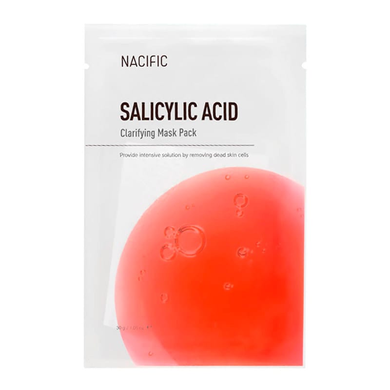 Очищающая, отшелушивающая тканевая маска для лица Salicylic Acid Clarifying Mask Pack, 30 г