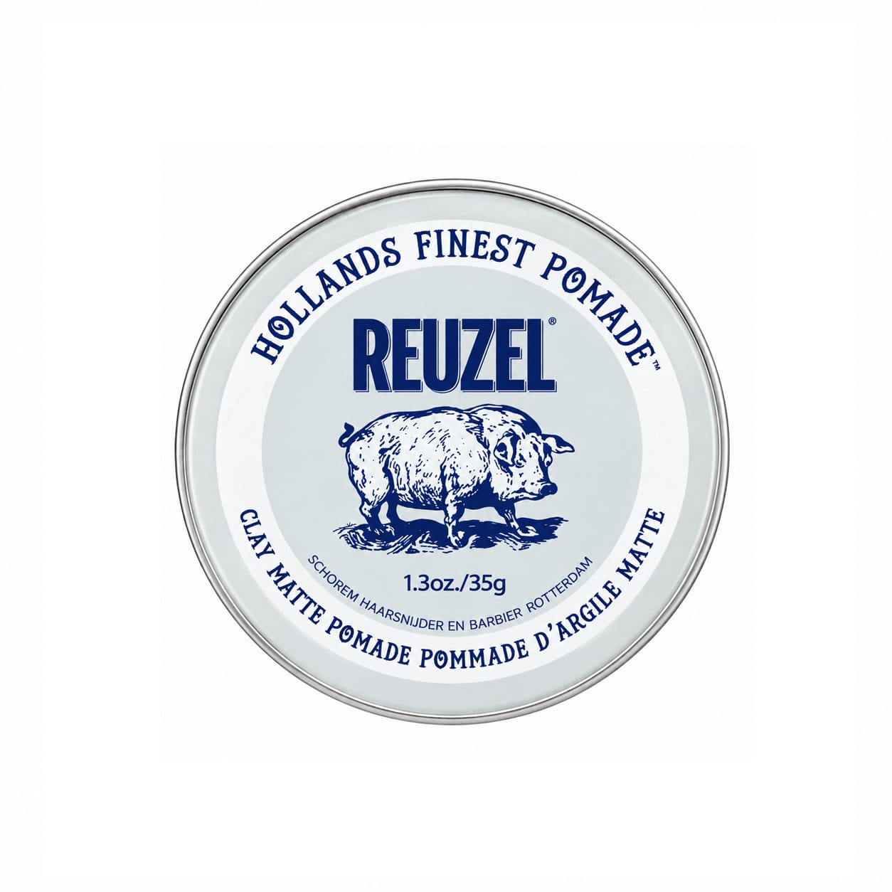 Матовая глина-помада для укладки волос Reuzel Clay Matte Pomade