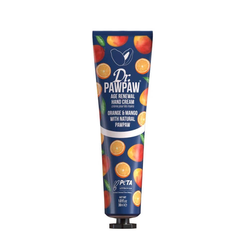 Крем для рук «Апельсин и манго» Dr.PAWPAW Age Renewal Hand Cream Orange & Mango, 30 мл