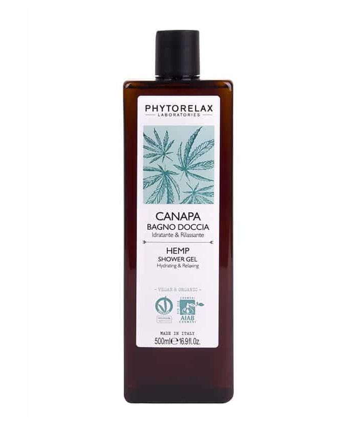 Гель для душа с конопляным маслом Увлажнение и Расслабление Hemp Shower gel, 500 мл