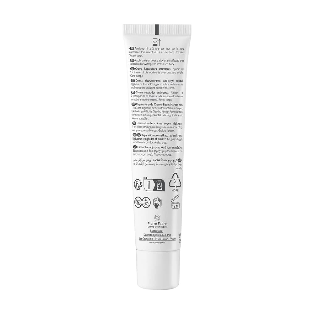 A-Derma Epitheliale Ultra Repair Восстанавливающий крем с SPF 50+, 40 мл - фото 2