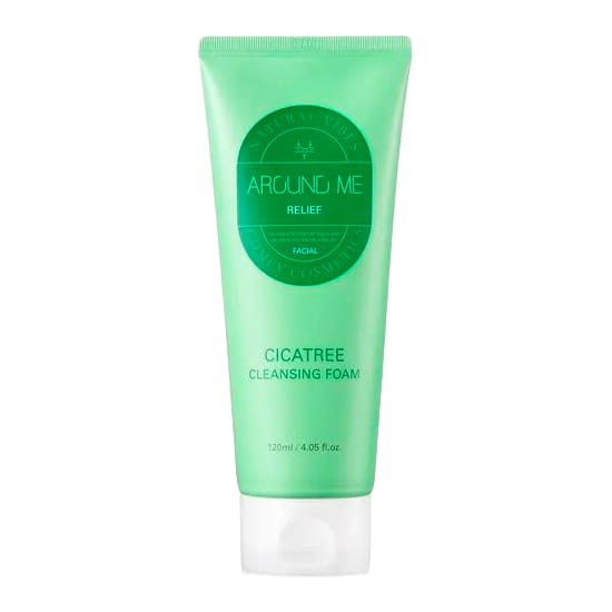 Успокаивающая пенка для умывания Around Me Relief Cicatree Cleansing Foam, 120 мл