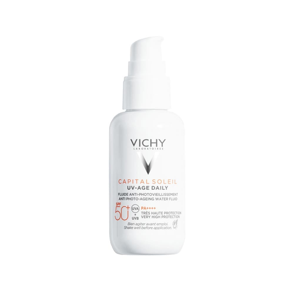 Флюид Capital Soleil для лица при признаках фотостарения UV-AGE DAILY SPF 50+, 40 мл