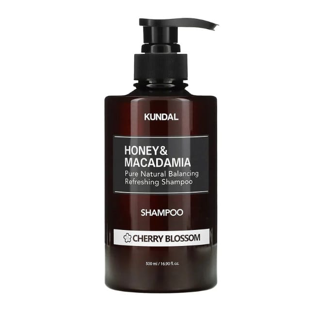 Шампунь KUNDAL HONEY & MACADAMIA NATURE SHAMPOO CHERRY BLOSSOM, 500 мл