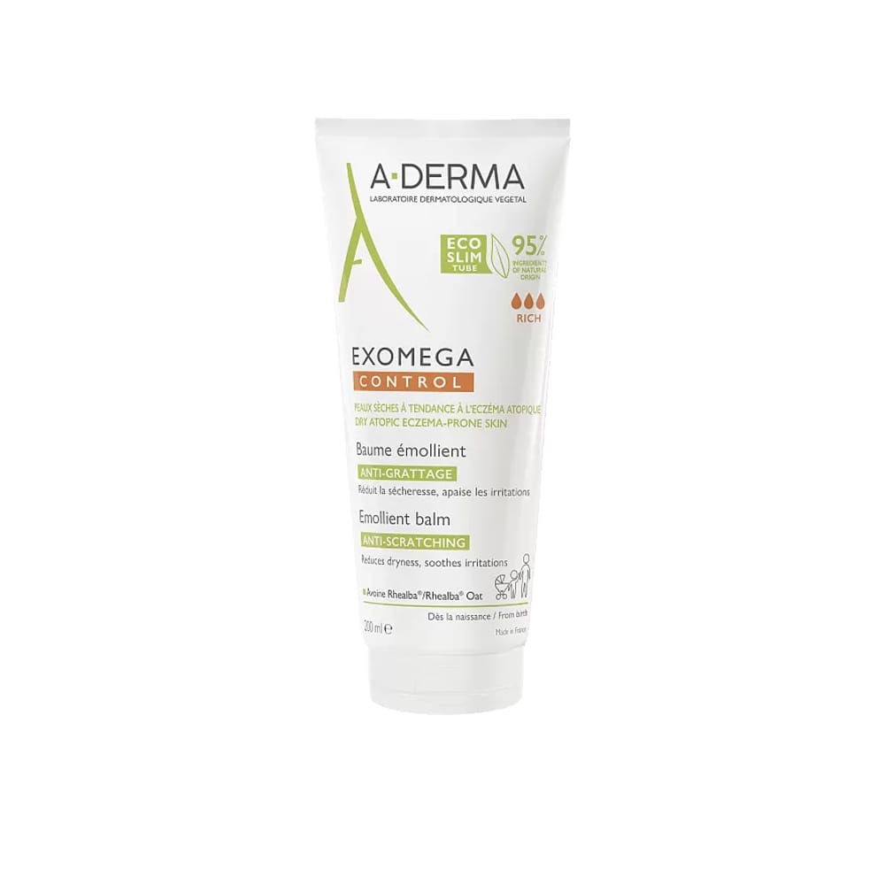 Смягчающий бальзам для лица и тела Exomega Control Emollient Balm, 200 мл