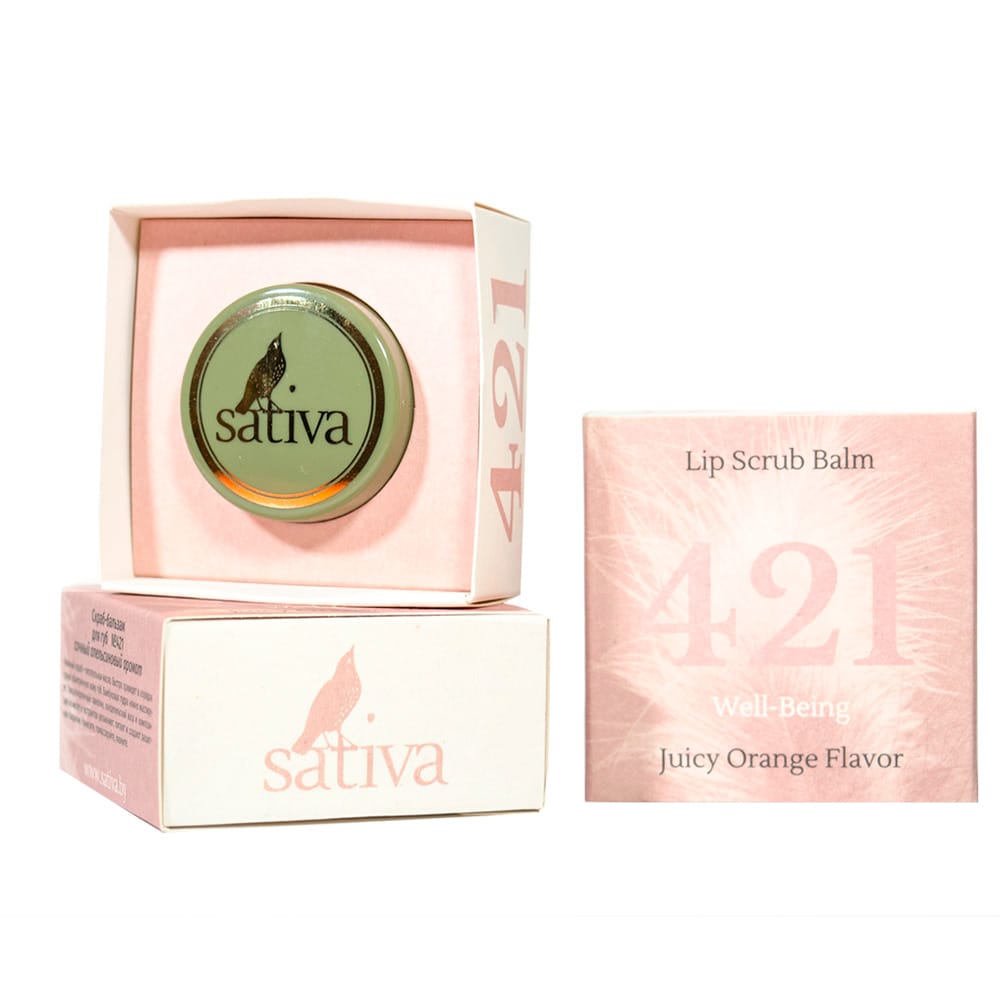 Скраб-бальзам для губ Lip Scrub Balm №421, 8 гр