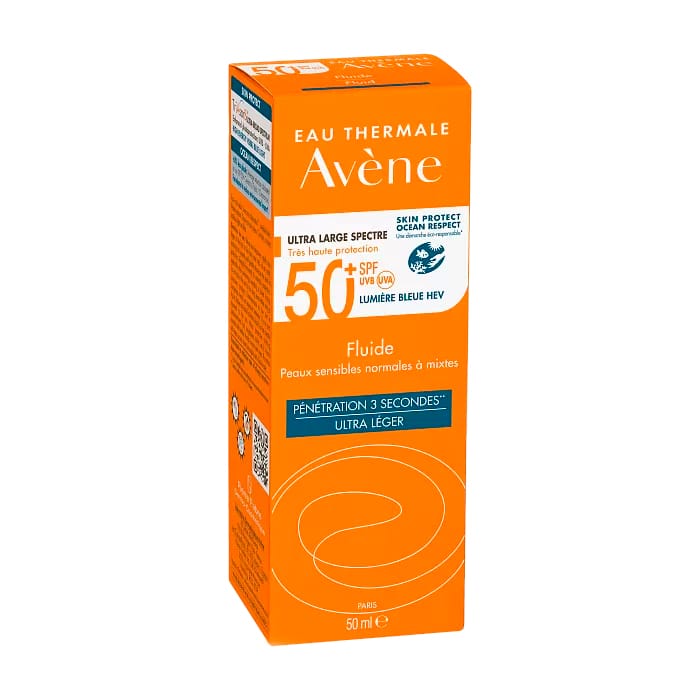 Cолнцезащитный флюид Eau Thermale Avene SPF 50+, 50 мл - фото 3