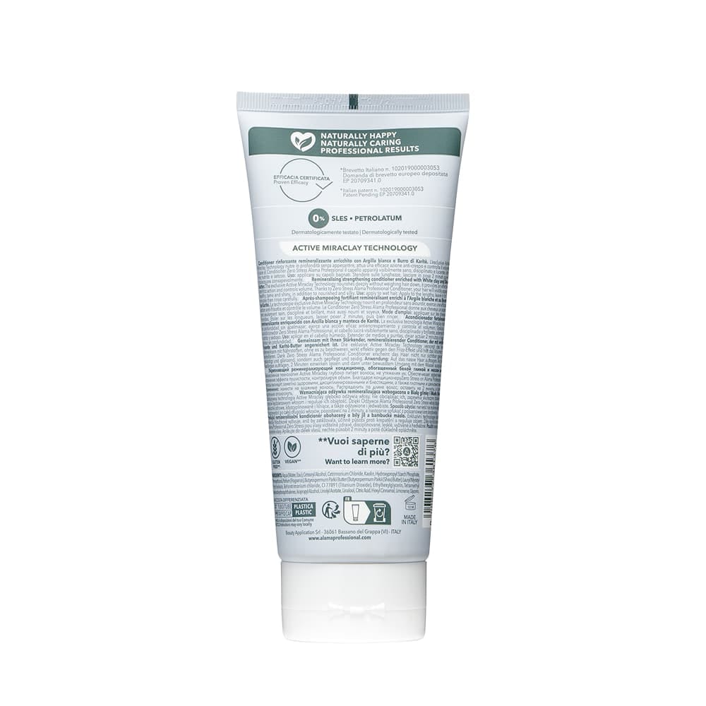 Alama-Кондиционер для волос укрепляющий реминерализующий Alama ZERO STRESS CONDITIONER, 200 мл - фото 2