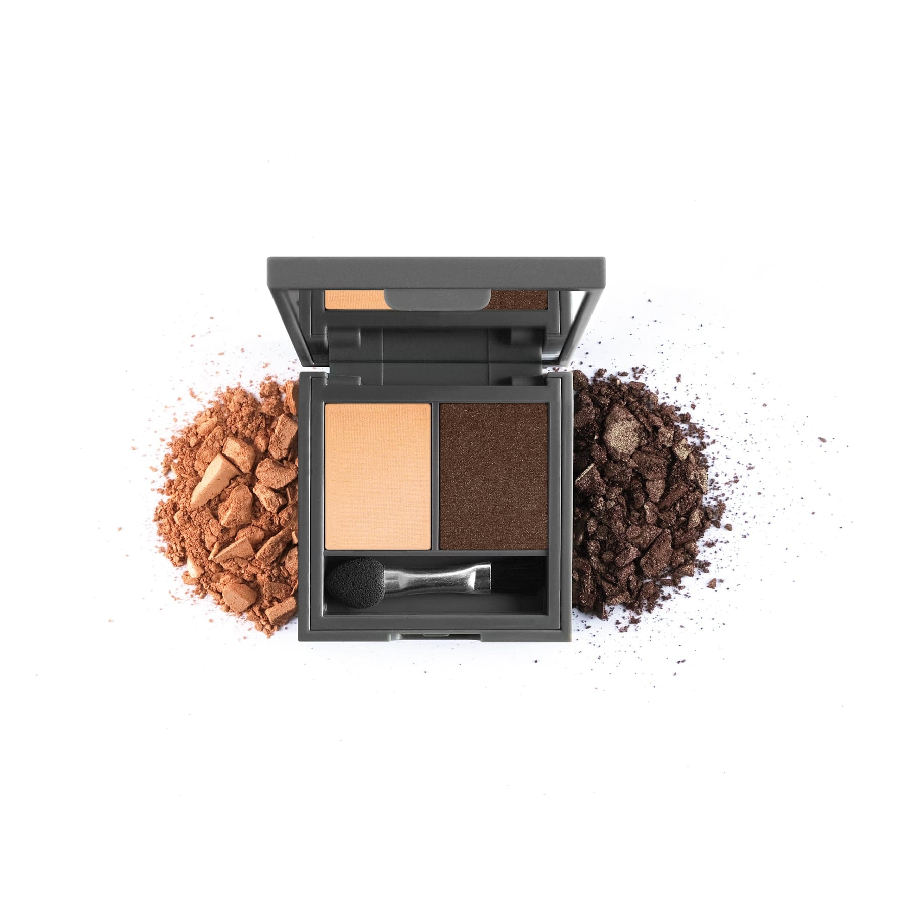Тени для век 2-х цветные Duo Eyeshadow - фото 2