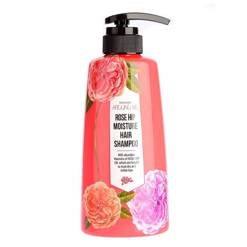 Шампунь для поврежденных волос Around Me Rose Hip Perfume Hair Shampoo, 500 мл