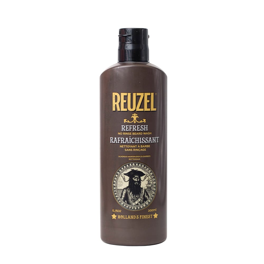 Несмываемая очищающая пена для бороды Reuzel Refresh No Rinse Beard Wash 200 мл.
