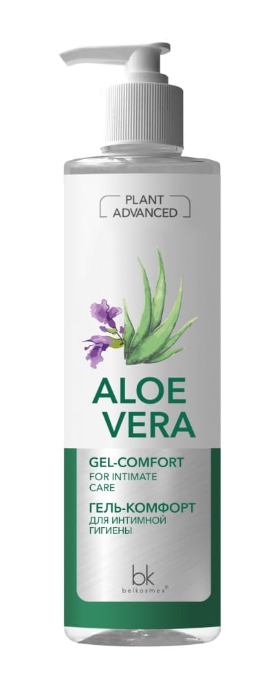 Гель-комфорт для интимной гигиены Plant Advanced Aloe Vera, 200 г