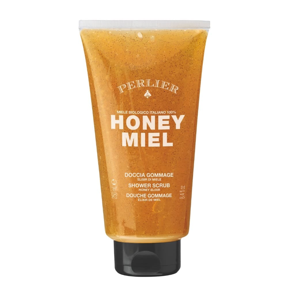 Скраб для душа с мёдом Honey Miel/Shower Scrub Honey Elixir, 250 мг