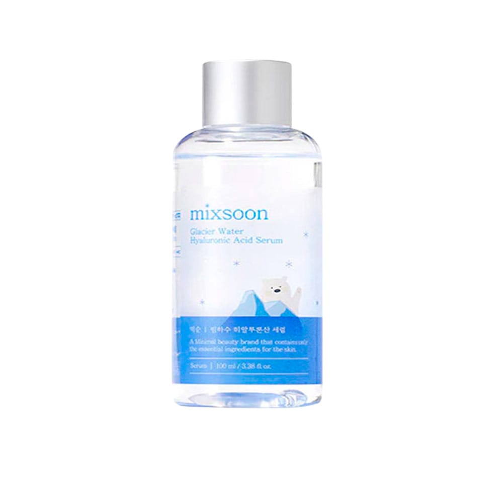 Освежающая сыворотка для увлажнения и сияния кожи лица  Mixsoon Glacier Water Hyaluronic Acid Serum, 300 мл
