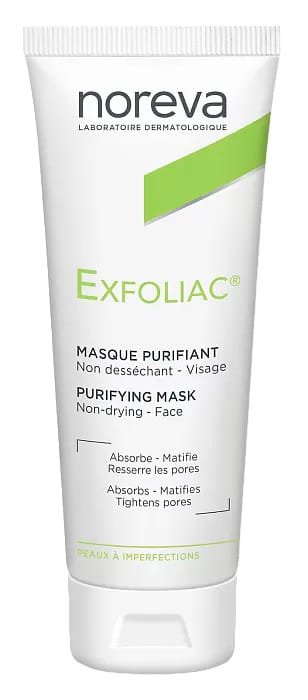 Очищающая маска для лица Exfoliac Purifying Mask, 50 мл