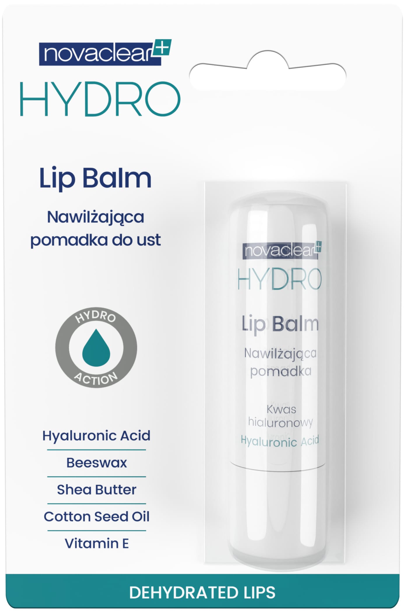 Бальзам для губ Novaclear Hydro, 4.9 г