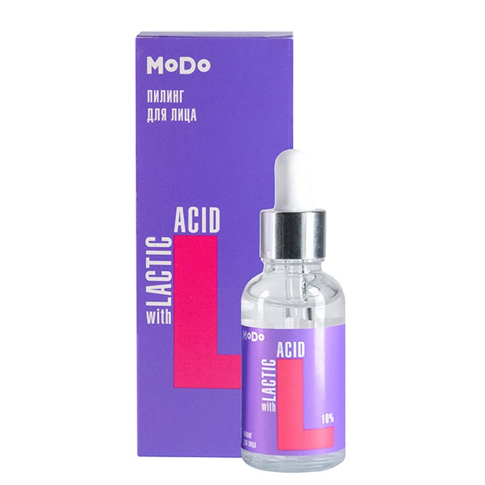Пилинг для лица с Молочной кислотой 10% Modo, 30 мл