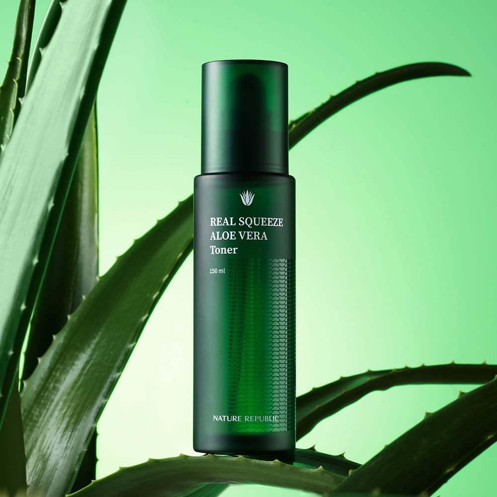 Увлажняющий тонер для упругости и гладкости кожи лица Real Squeeze Aloe Vera Toner, 150 мл - фото 6