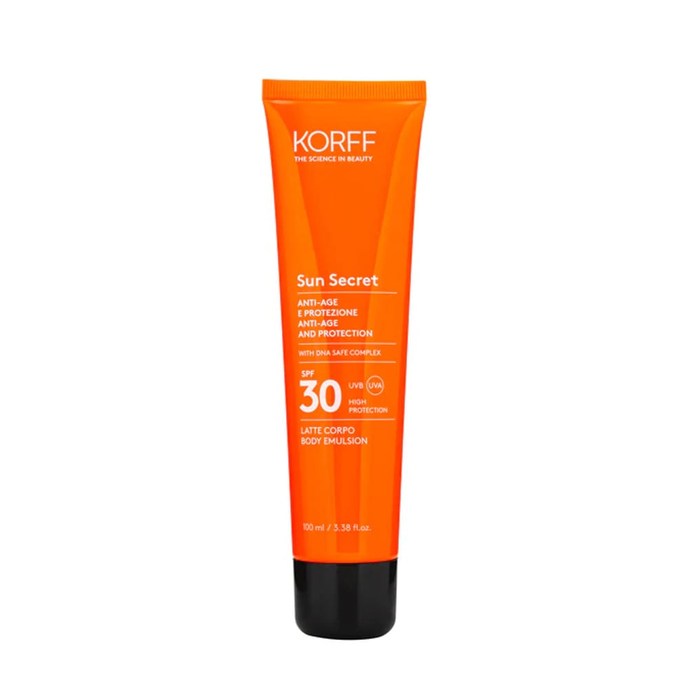 Антивозрастная и солнцезащитная эмульсия для тела Sun Secret Anti-Age And Protection Body Emulsion Spf 30, 100 мл