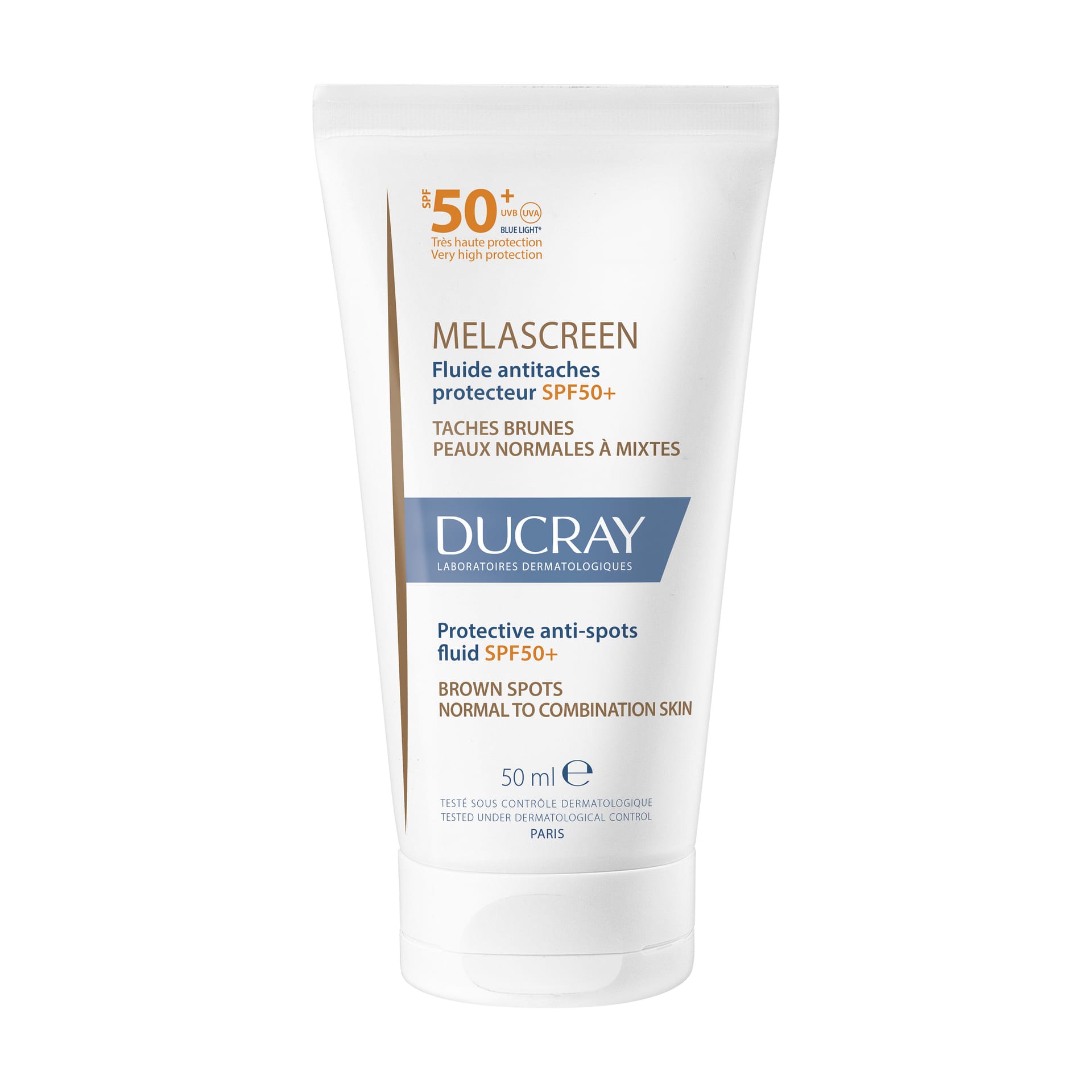 Флюид солнцезащитный Ducray Melascreen SPF 50+, 50 мл
