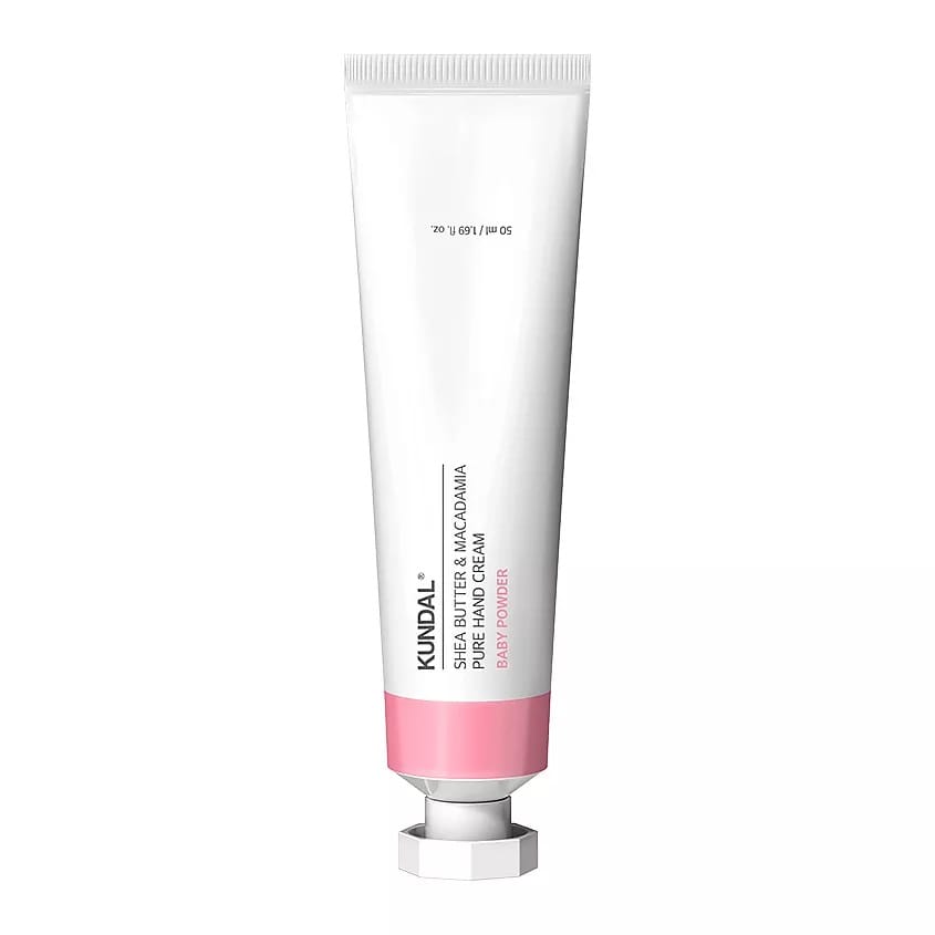 Крем для рук Shea Butter & Macadamia Pure Hand Cream Baby Powder, 50 мл