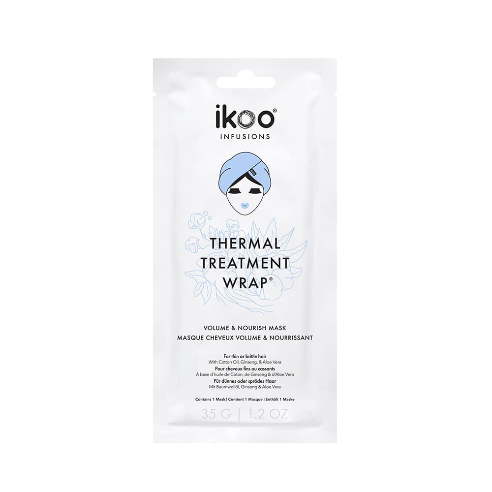 Маска-обертывание для восстановления волос "Объем и питание"/ ikoo infusions Thermal Treatment Wrap Volume&Nourish 35 гр