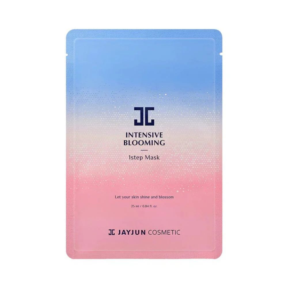 Успокаивающая и увлажняющая тканевая маска для сияния кожи лица Intensive Blooming 1step Mask, 25 мл