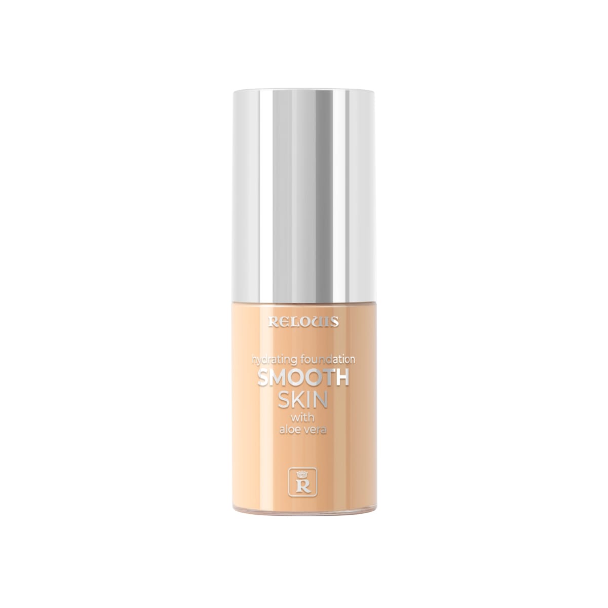 Тональный крем увлажняющий Smooth Skin с алоэ вера тон 04, песочный бежевый, 33 г