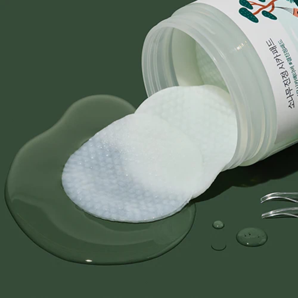 Успокаивающий лосьон для лица на дисках Pine Calming Cica Pad, 50 шт - фото 3