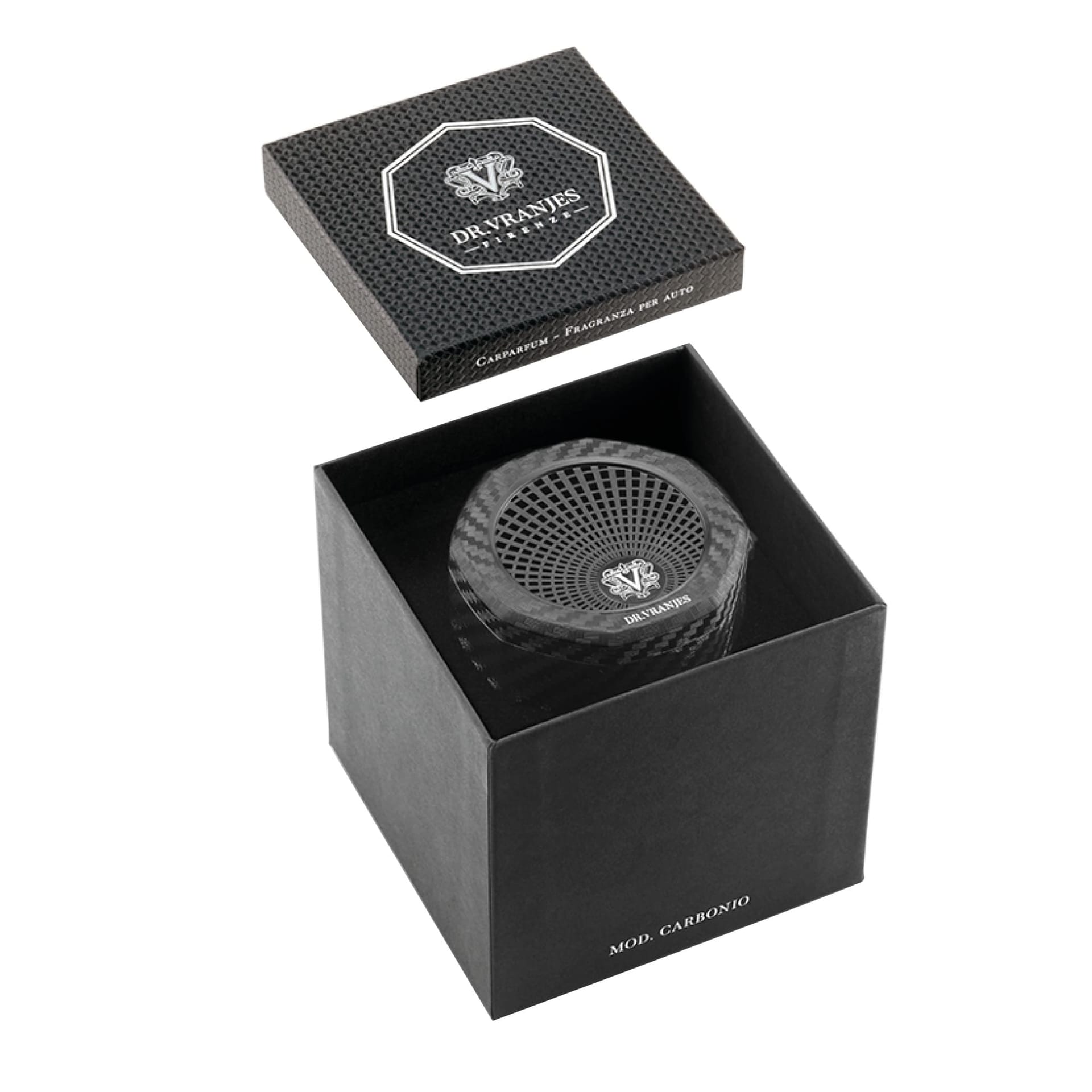 Диспенсер полимерный для ароматизатора воздуха для автомобиля Carparfum Dispencer Carbon - фото 4
