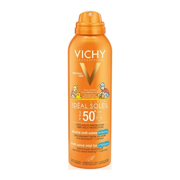 Детский спрей-вуаль Capital Soleil анти-песок SPF 50+ для лица и тела, 200 мл