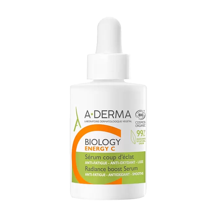 Сыворотка, придающая сияние хрупкой коже A-Derma Biology Energy C, 30 мл