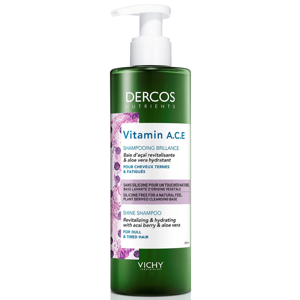 Шампунь Dercos Nutrients Vitamin для блеска волос, 250 мл