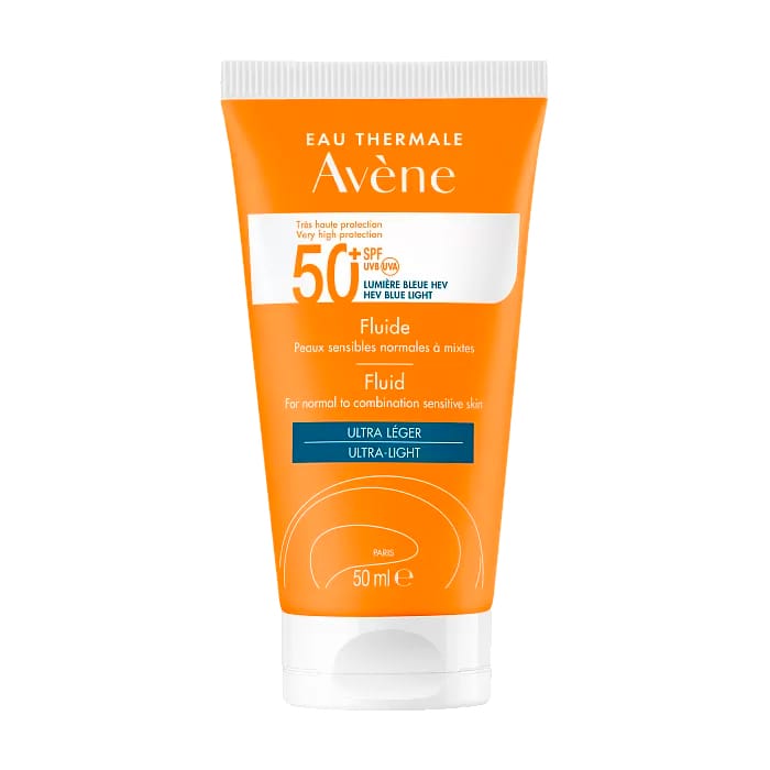 Cолнцезащитный флюид Eau Thermale Avene SPF 50+, 50 мл
