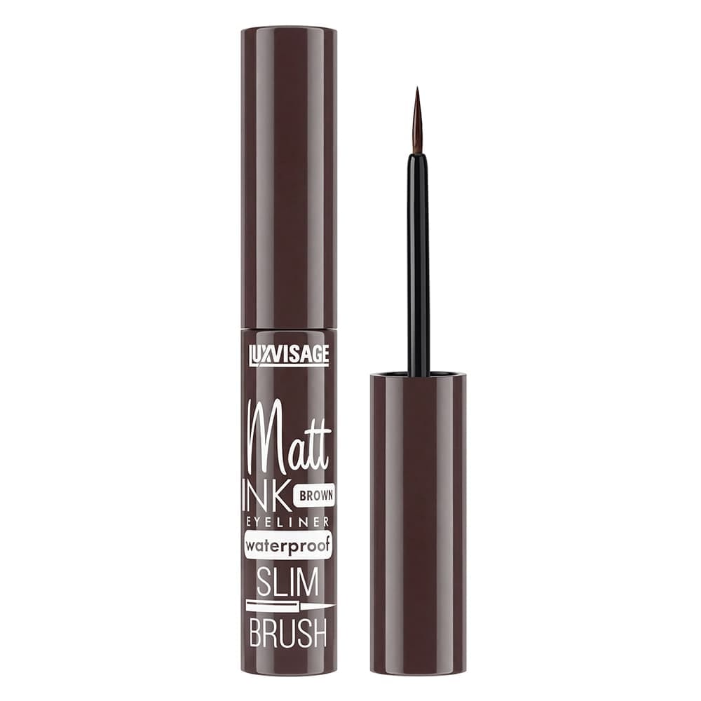 Подводка для глаз Luxvisage Matt Ink waterproof Brown, 4 г