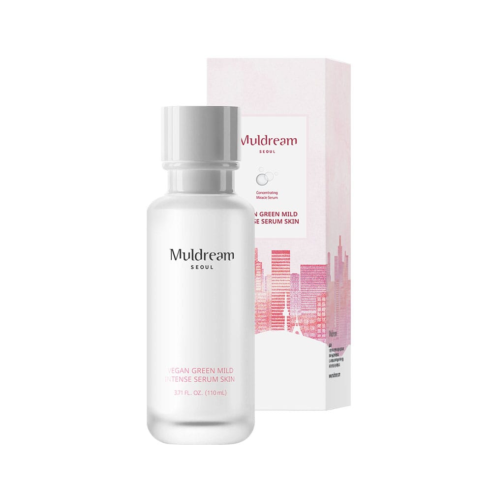 Интенсивно увлажняющая сыворотка-тонер Vegan Green Mild Intense Serum Skin, 110 мл