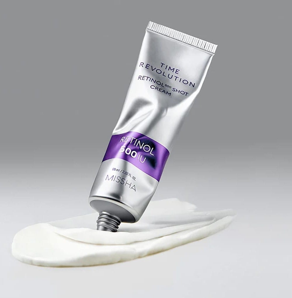 Антивозрастной крем для лица Missha Time Revolution Retinol 500 Shot Cream, 60 мл - фото 2