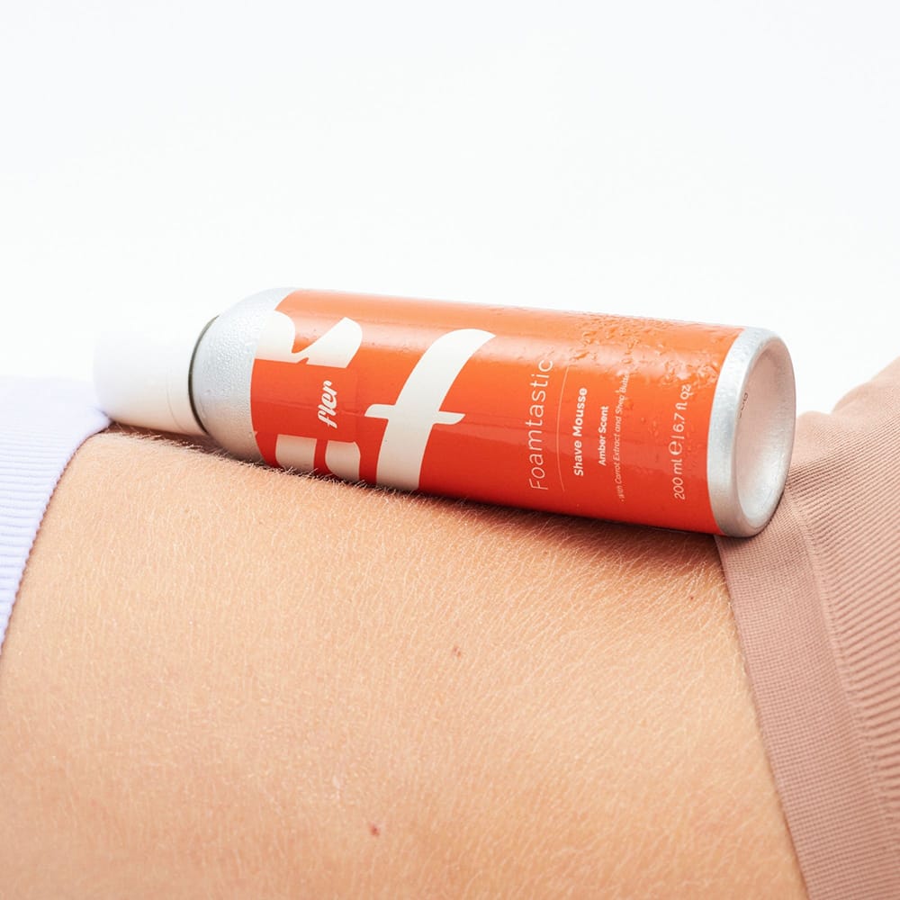 Мусс для бритья с экстрактом моркови и маслом ши Foamtastic/Shave Mousse/Amber Scent, 200 мл - фото 3