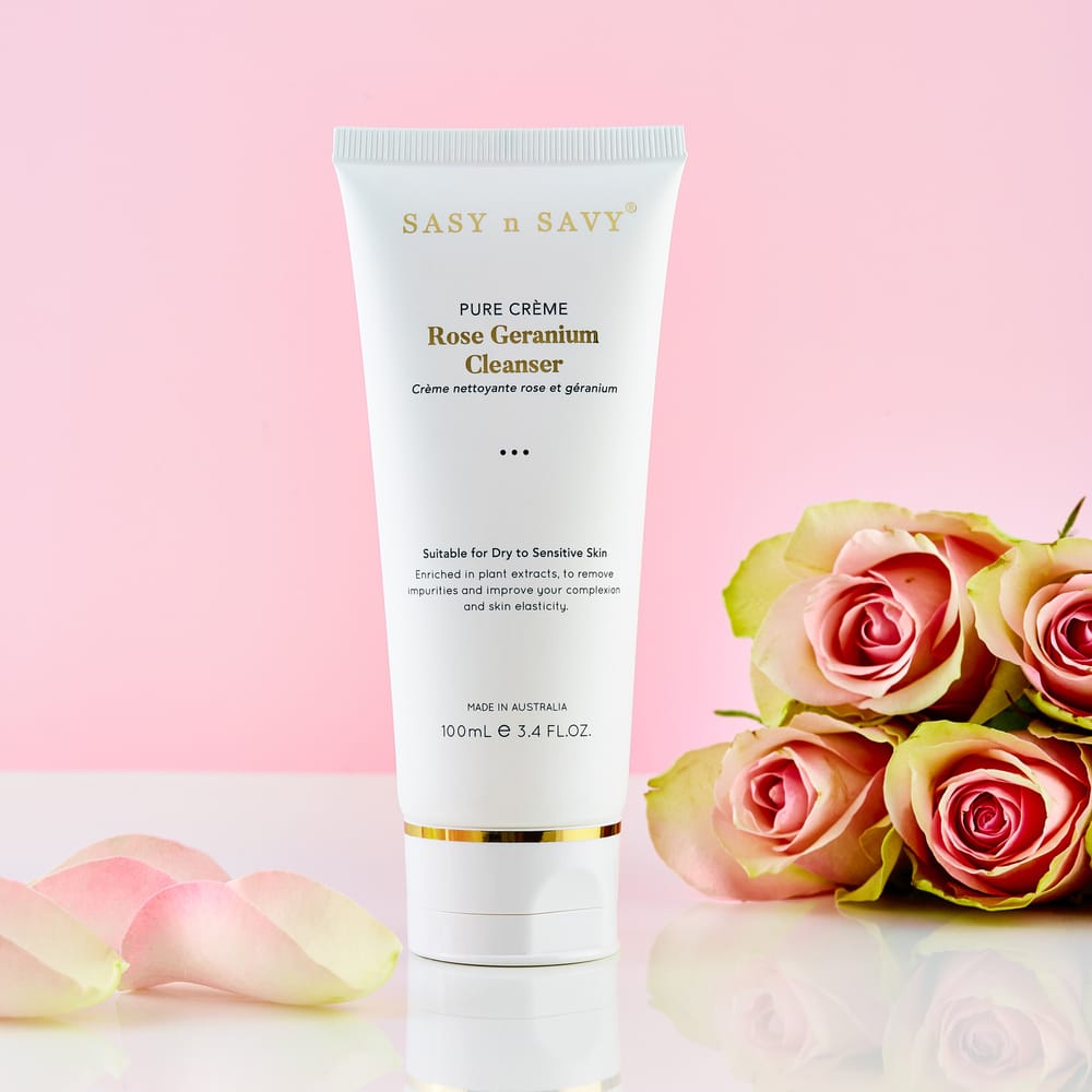 Очищающий крем для лица с маслом герани Pure Creme Rose Geranium Cleanser, 100 мл - фото 3