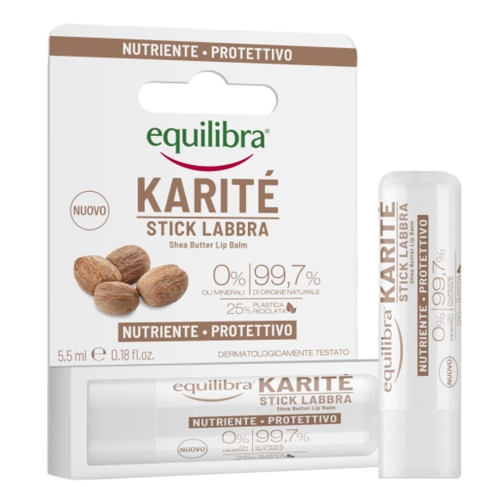 Equilibra Карите Питательный бальзам для губ, 5,5 мл
