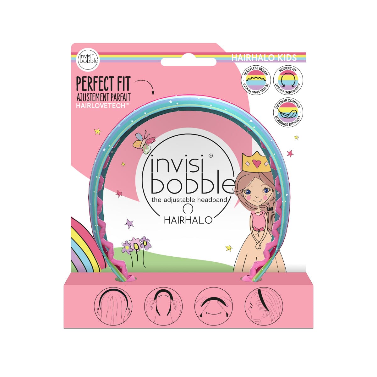 Ободок Kids Hairhalo Rainbow Crown