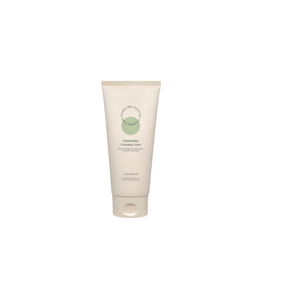 Пенка для умывания Missha Creamy Latte Cleansing Foam (Green Tea), 172 мл