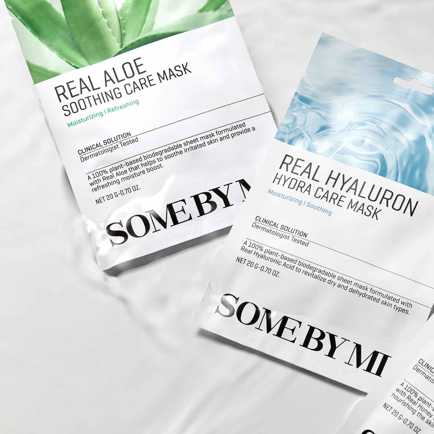 Увлажняющая, успокаивающая тканевая маска для лица Real Hyaluron Hydra Care Mask, 20 г - фото 3