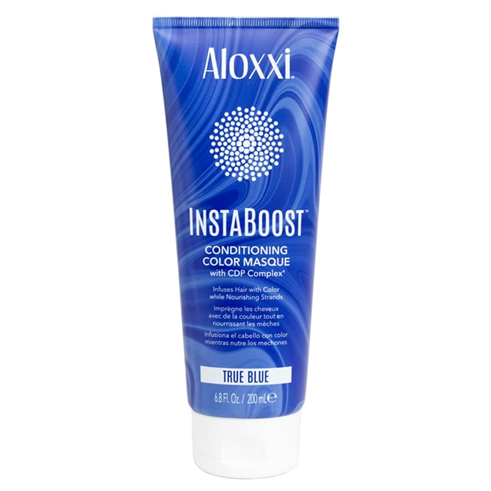 Тонирующая маска для волос Aloxxi InstaBoost Colour Masque Blue (Синий), 200 мл.