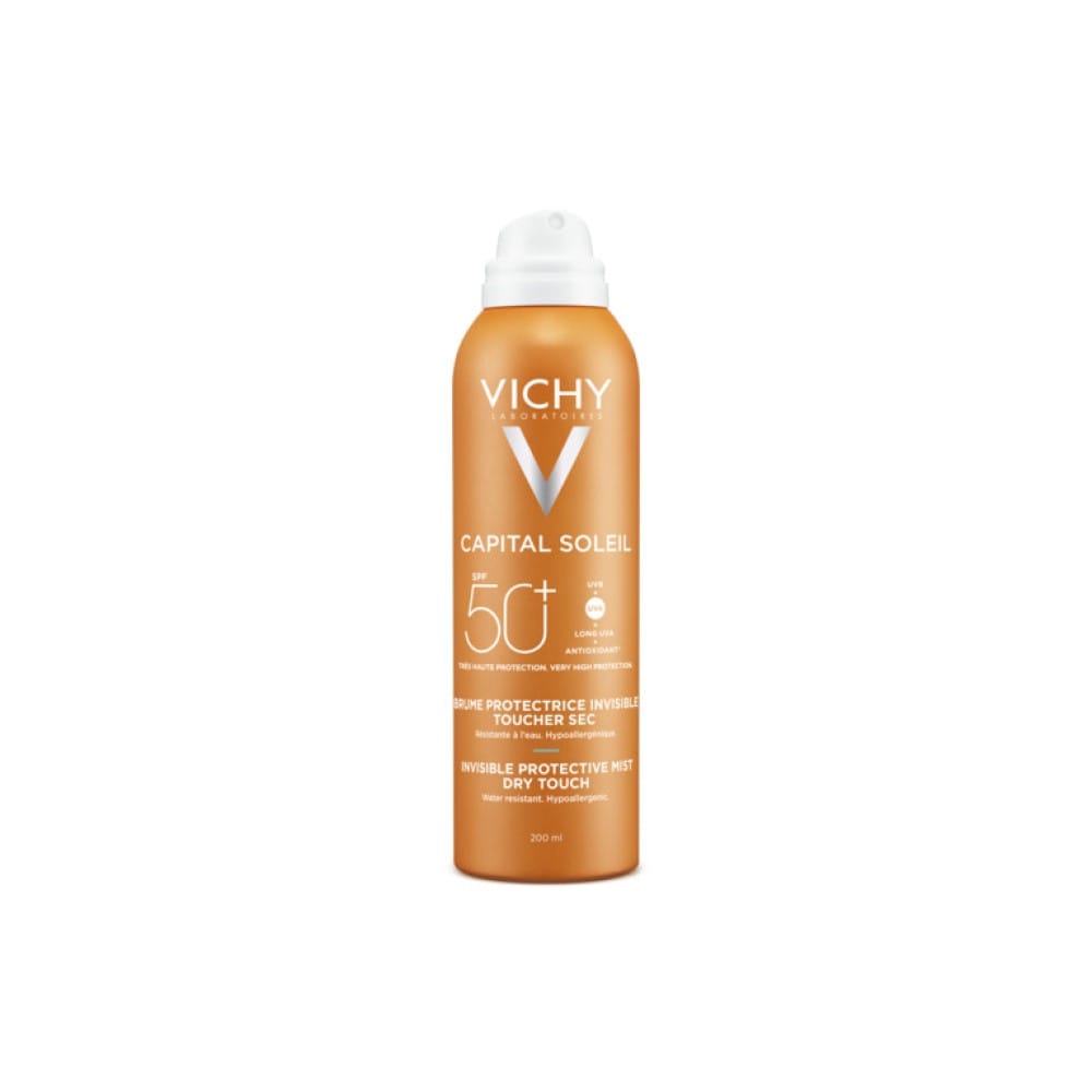 Спрей-вуаль Capital Ideal Soleil увлажняющий, SPF 50, 200 мл