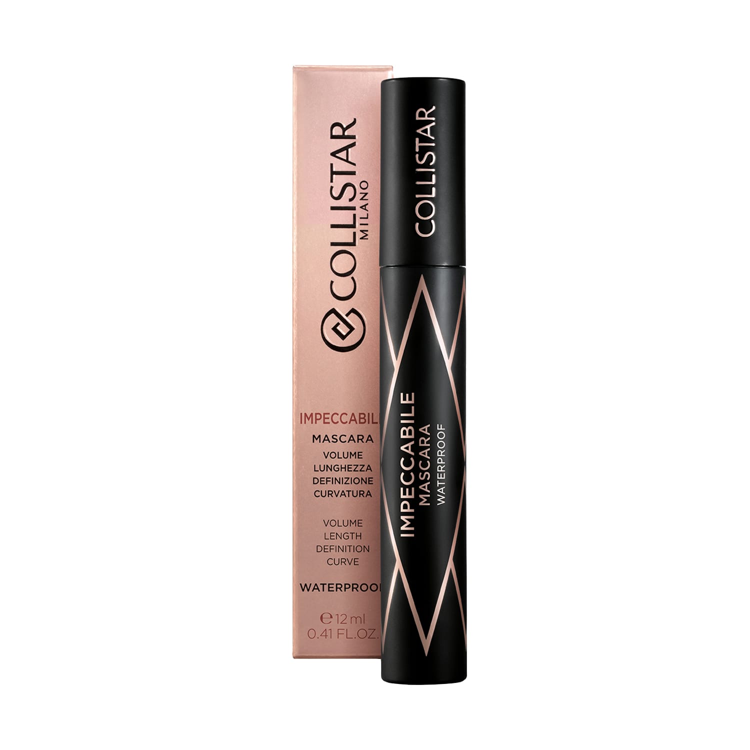 Тушь для ресниц объемная, удлиняющая Impeccabile/Mascara Volume Length Definition Curve, тон (Ultra Black), 14 мл - фото 3